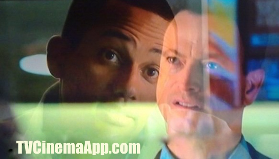TVCinemaApp.com - Best TV Cinematography: Gary Sinise as Mac Taylor and Hill Harper as Dr. Sheldon Hawkes in the criminal investigation scene, CSI NY.