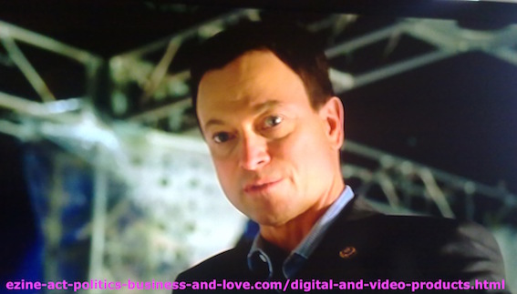 TVCinemaApp.com - Best TV Cinematography: Gary Sinise as Mac Taylor, CSI NY.