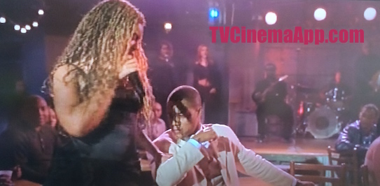 TVCinemaApp - Film Production: Jonathan Lynn's The Fighting Temptations, Beyonce treating Cuba Gooding while she was singing and dancing.