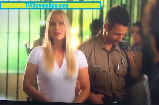 TVCinemaApp.com - CSI Miami: The First Time Calleigh Duquesne (Emily Procter) Came to Work with the Detectives in the Old Police Department.