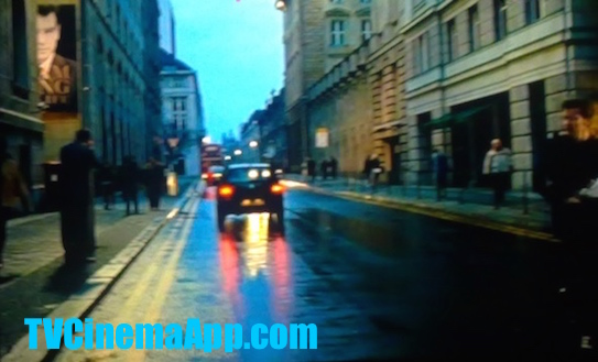 TVCinemaApp - Movie Production: Roman Polanski's The Ghost Writer, starred Ewan McGregor. Street view.