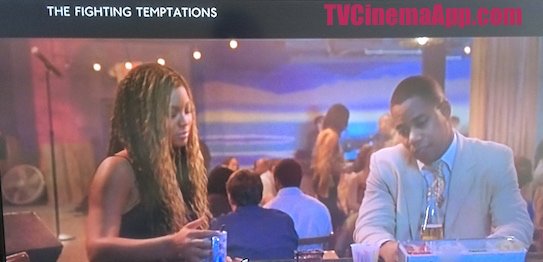 iWatchBestTVCinemaApp Musical Film: Jonathan Lynn’s The Fighting Temptations, Beyonce Knowles chatting with Cuba Gooding and he was looking sad.