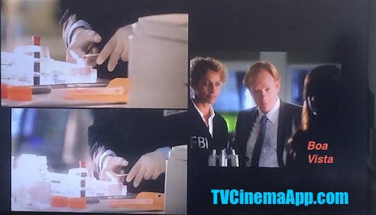 TVCinemaApp.com - CSI: The First Time Horatio Caine (David Stephen Caruso) and Natalia Boa Vista (Eva LaRue) Met While She was Working in Another Department.