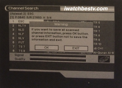 Free HD Satellite: Save Television Dish Satellite Scanned Channel Search Information.